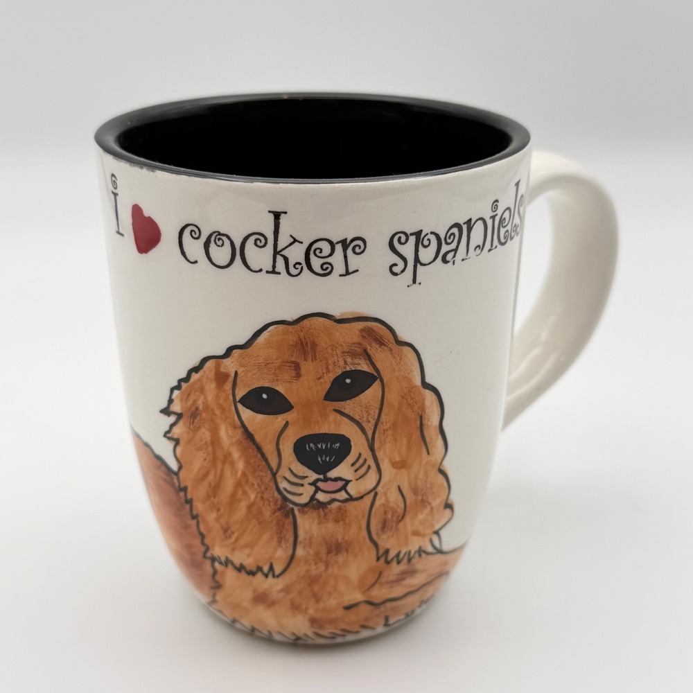 Cocker Spaniel Coffee Mug Rescue‎ Me Now Tanner Nina Lyman Pavilion Gift 45454